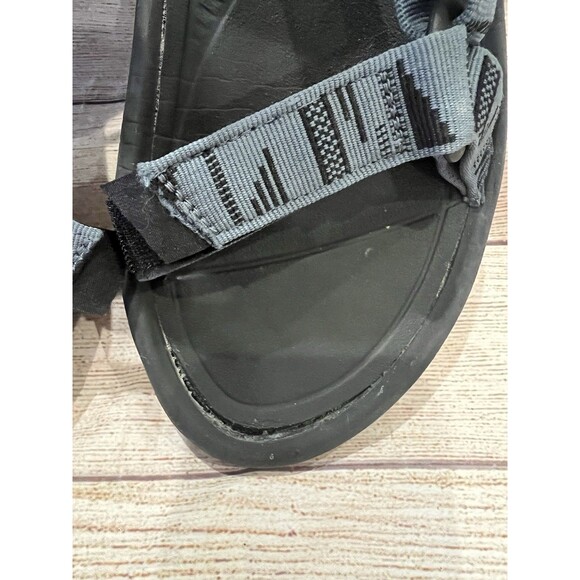 Teva Men's Hurricane XLT2 Strappy Hiking Sandals, Gray & Black Used Pick Size 11 - Picture 2 of 7